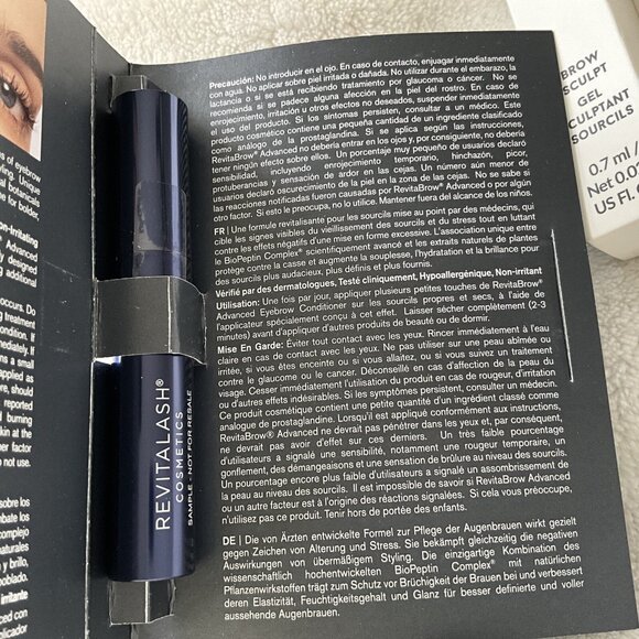 RevitaLash Revitabrow Advanced Eyebrow Conditioner + REFY Brow Sculpt Mini Size - Picture 3 of 6